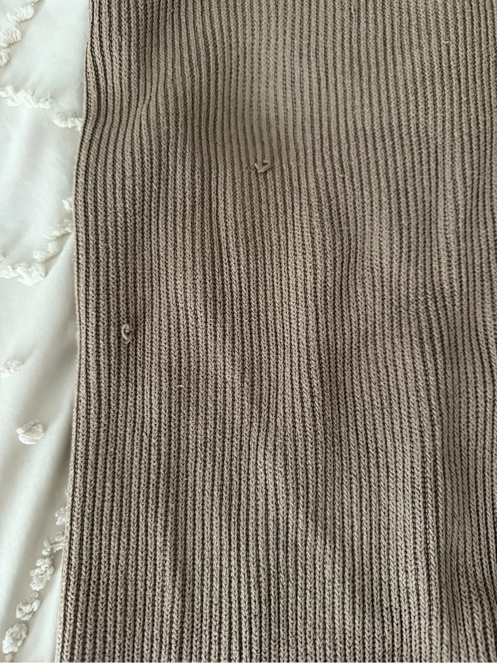 ALO Ribbed Knit Pants - Brown